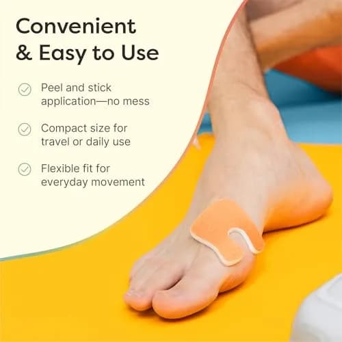 ZenToes U-Shaped Felt Callus Pads 18 Count | Cushioning for Foot Pain Relief thumbnail 5