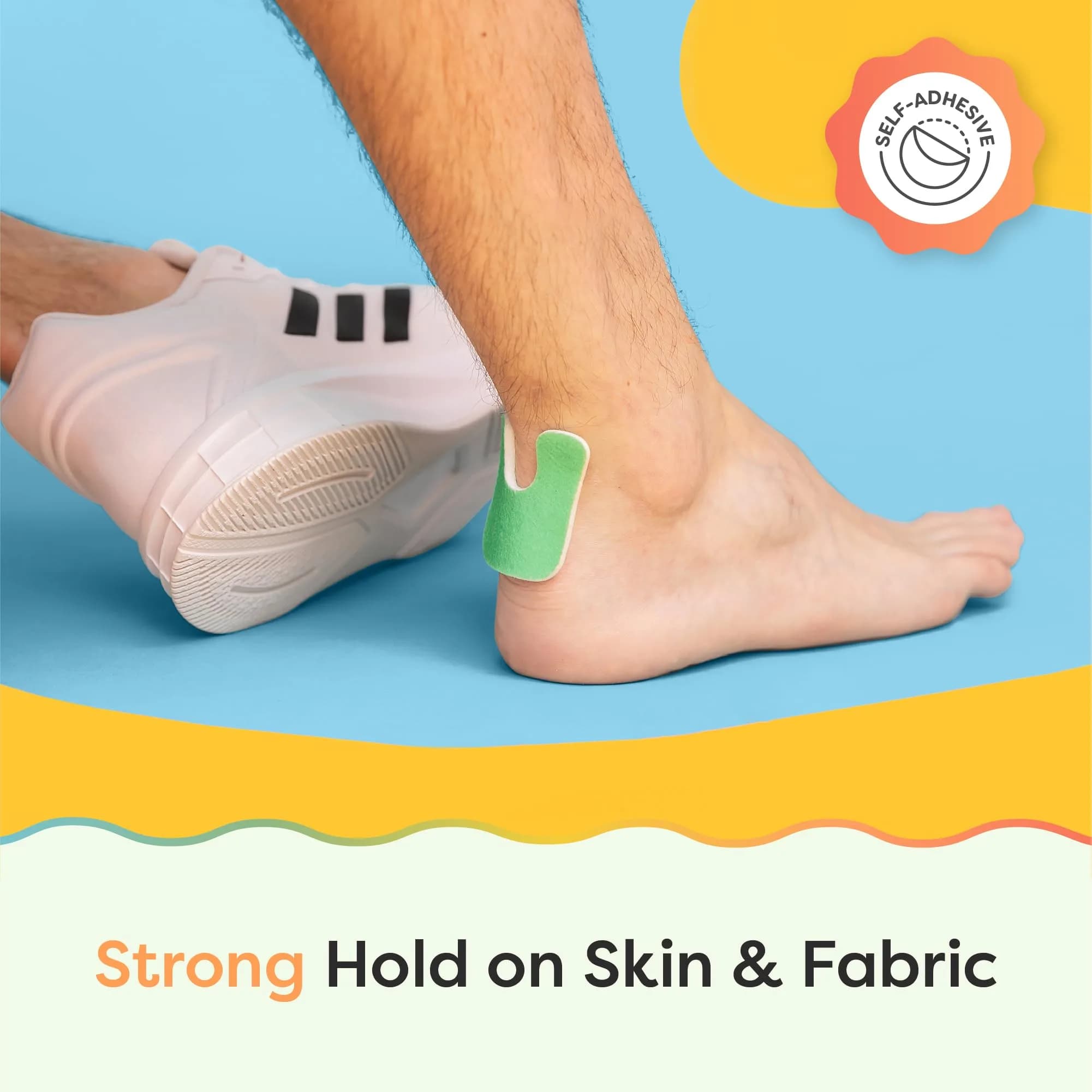 ZenToes U-Shaped Felt Callus Pads 18 Count | Cushioning for Foot Pain Relief - view 7
