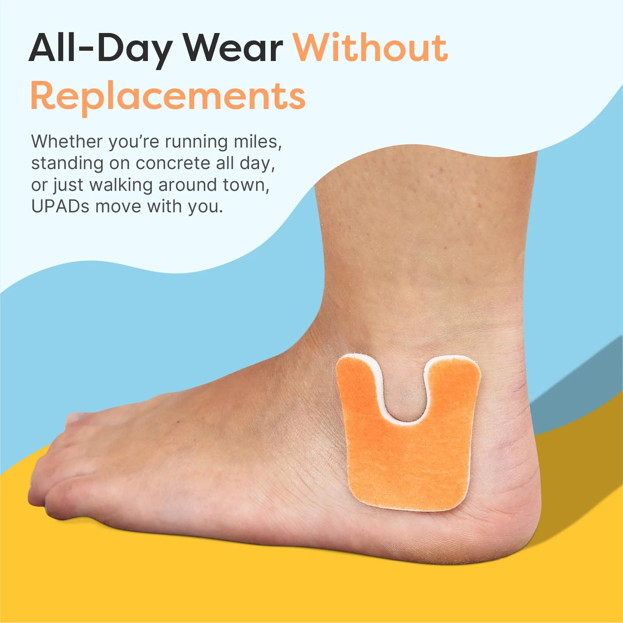 ZenToes U-Shaped Felt Callus Pads 18 Count | Cushioning for Foot Pain Relief - view 8