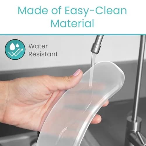 Vive Gel Toilet Seat Cushion Cover - Raised Padded Riser for Standard & Elongated Toilets | Pressure & Pain Relief thumbnail 4