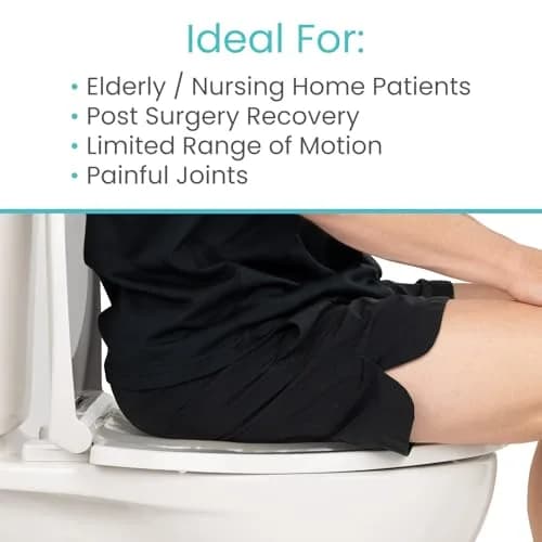 Vive Gel Toilet Seat Cushion Cover - Raised Padded Riser for Standard & Elongated Toilets | Pressure & Pain Relief thumbnail 8