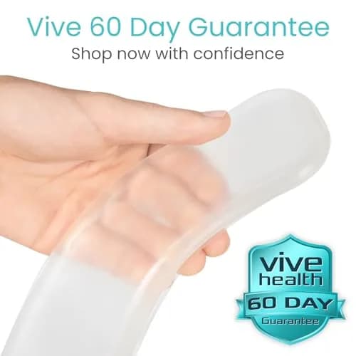 Vive Gel Toilet Seat Cushion Cover - Raised Padded Riser for Standard & Elongated Toilets | Pressure & Pain Relief thumbnail 9