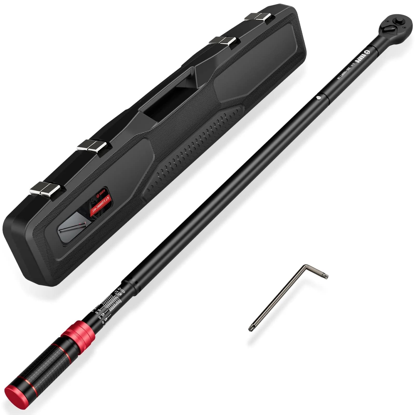 VANPO 3/4-Inch Drive Click Torque Wrench 200-1000 ft‑lb Heavy Duty | Precision Industrial Tool — 3/4-Inch (200-1000 Ft-Lb / 271-1355 Nm)