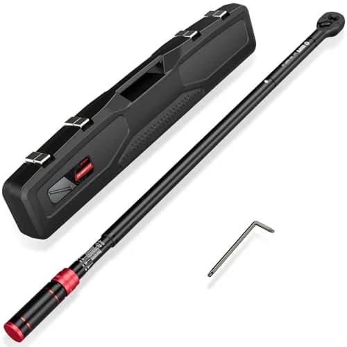 VANPO 3/4-Inch Drive Click Torque Wrench 200-1000 ft‑lb Heavy Duty | Precision Industrial Tool thumbnail 1