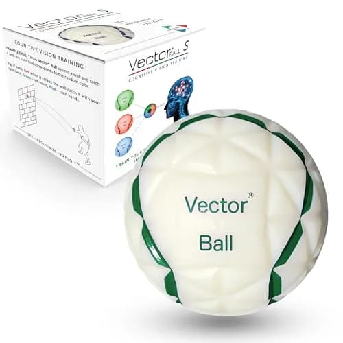 Eye On Ball Vector Ball S Neuro-Visual Reaction Ball 7.6cm (3") | Improves Sports Quickness, Focus, Agility, Speed, Hand Eye Coordination thumbnail 1