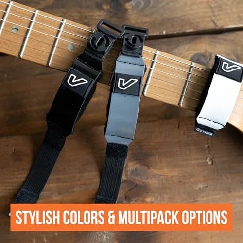 Gruv Gear Fret Wrap & Guitar Mute Pro, Small White | String Dampener for Acoustic, Electric & Bass thumbnail 4