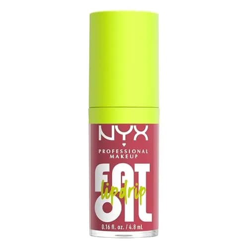 NYX PROFESSIONAL MAKEUP Fat Oil Lip Drip Tinted Lip Gloss, Chillin Like a Villain (Pale Dusty Rose) 4.7ml (0.16 Fl Oz) | Vegan & Hydrating thumbnail 7