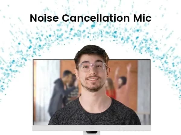 BenQ 27" FHD IPS Monitor with USB-C, Eye-Care Tech, Height Adjustment | 100Hz, Daisy Chain, Noise-Cancelling Mic thumbnail 10