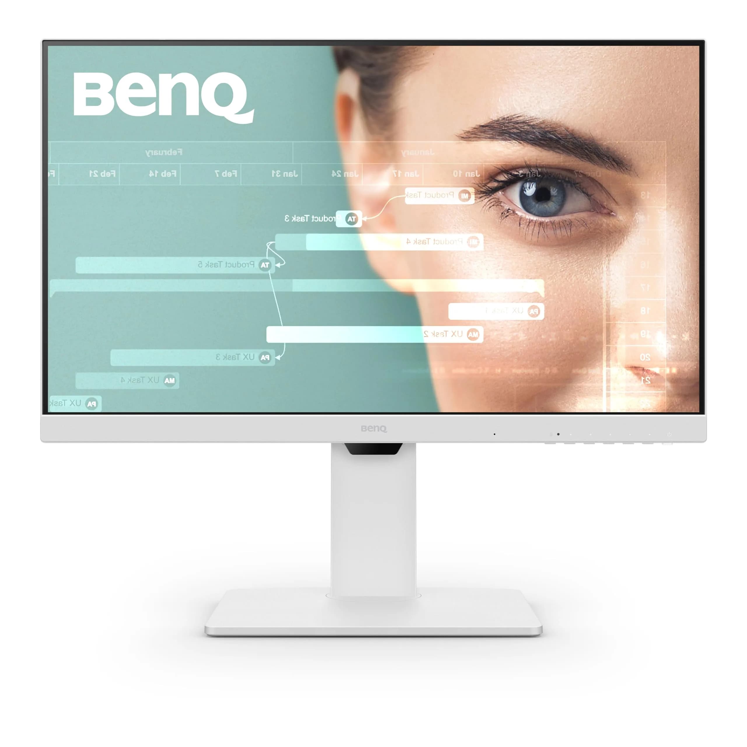 BenQ 27" FHD IPS Monitor with USB-C, Eye-Care Tech, Height Adjustment | 100Hz, Daisy Chain, Noise-Cancelling Mic — 27" FHD | 100Hz | 65W USB-C