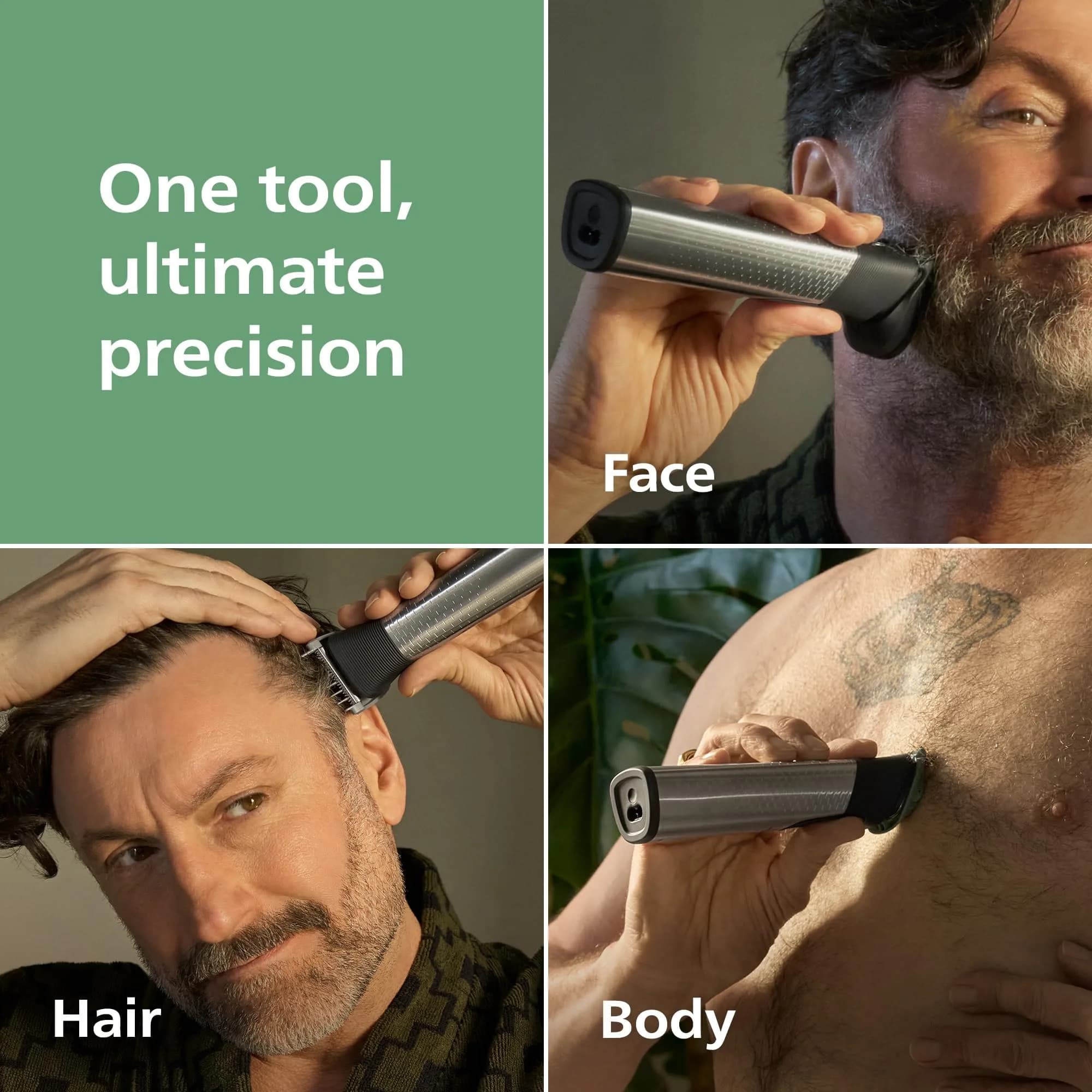Philips Norelco All-in-One 7000 Series Trimmer MG7970/49 | 23 Attachments, Titanium Blades, 5-Hr Runtime - view 2