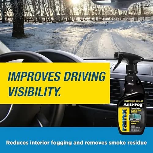 Rain-X Interior Glass Anti-Fog Spray 24 fl oz (710 ml) | Prevents Fogging on Interior Glass and Mirrors thumbnail 5