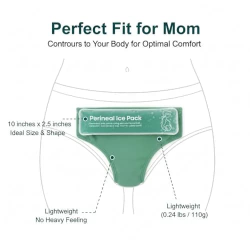 HI FINE CARE Perineal Cooling Pad with 3 Covers | 25.4 cm (10 Inch) Length thumbnail 4
