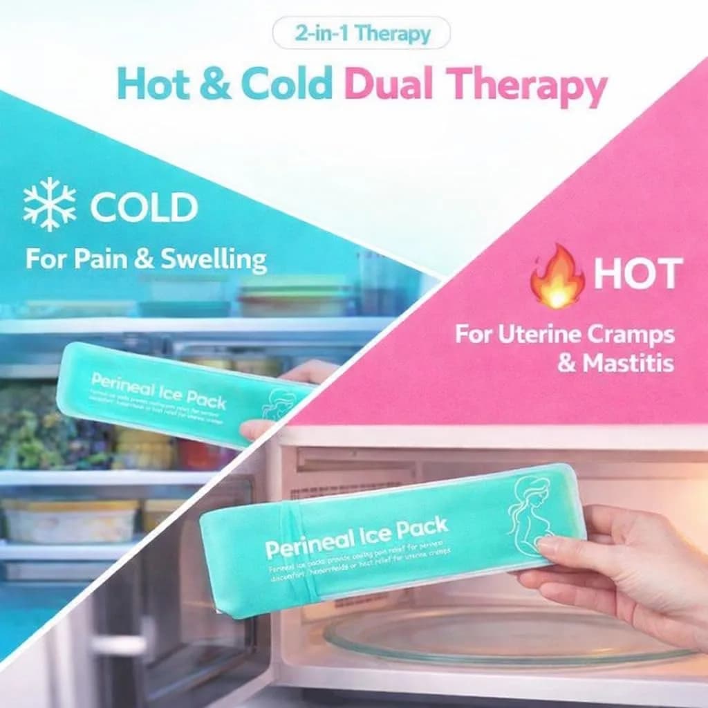 HI FINE CARE Perineal Cooling Pad with 3 Covers | 25.4 cm (10 Inch) Length - view 6