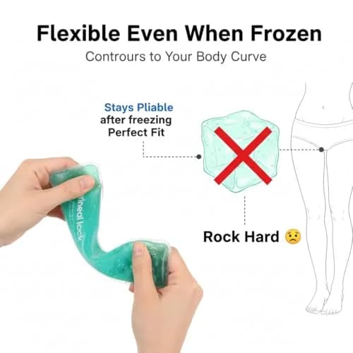 HI FINE CARE Perineal Cooling Pad with 3 Covers | 25.4 cm (10 Inch) Length thumbnail 2