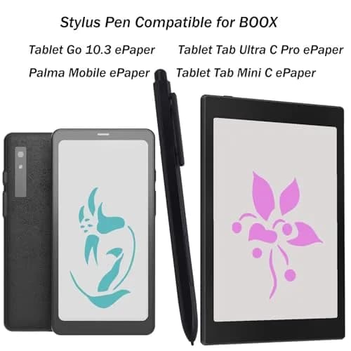 LiXiongBao Stylus Pen for BOOX 2/3 with Eraser | 4096 Pressure Levels, Ergonomic Design thumbnail 2
