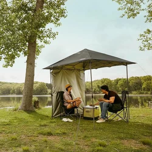 Coleman Oasis Lite Pop-Up Canopy Tent with Side Wall Attachment | Portable Shelter with Easy Setup & Takedown thumbnail 6