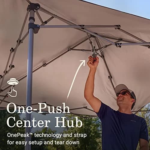 Coleman Oasis Lite Pop-Up Canopy Tent with Side Wall Attachment | Portable Shelter with Easy Setup & Takedown thumbnail 2