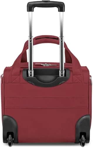 TOTAL TRAVELWARE 15" Under Seat Bag, Wine | Durable Poly-Ballistic Fabric, Carry-On Friendly thumbnail 5