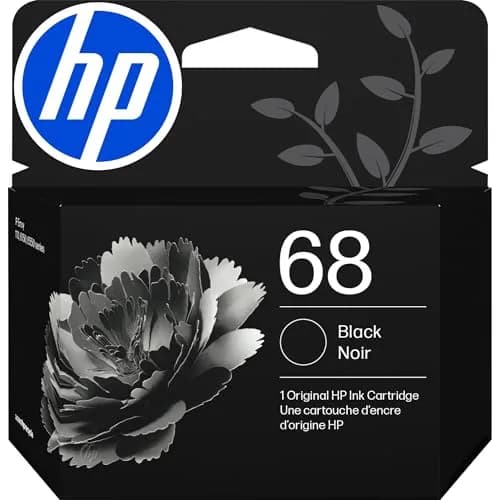 HP 68 Black Original Ink Cartridge | 160 Pages Yield | 7FP21TN — Black