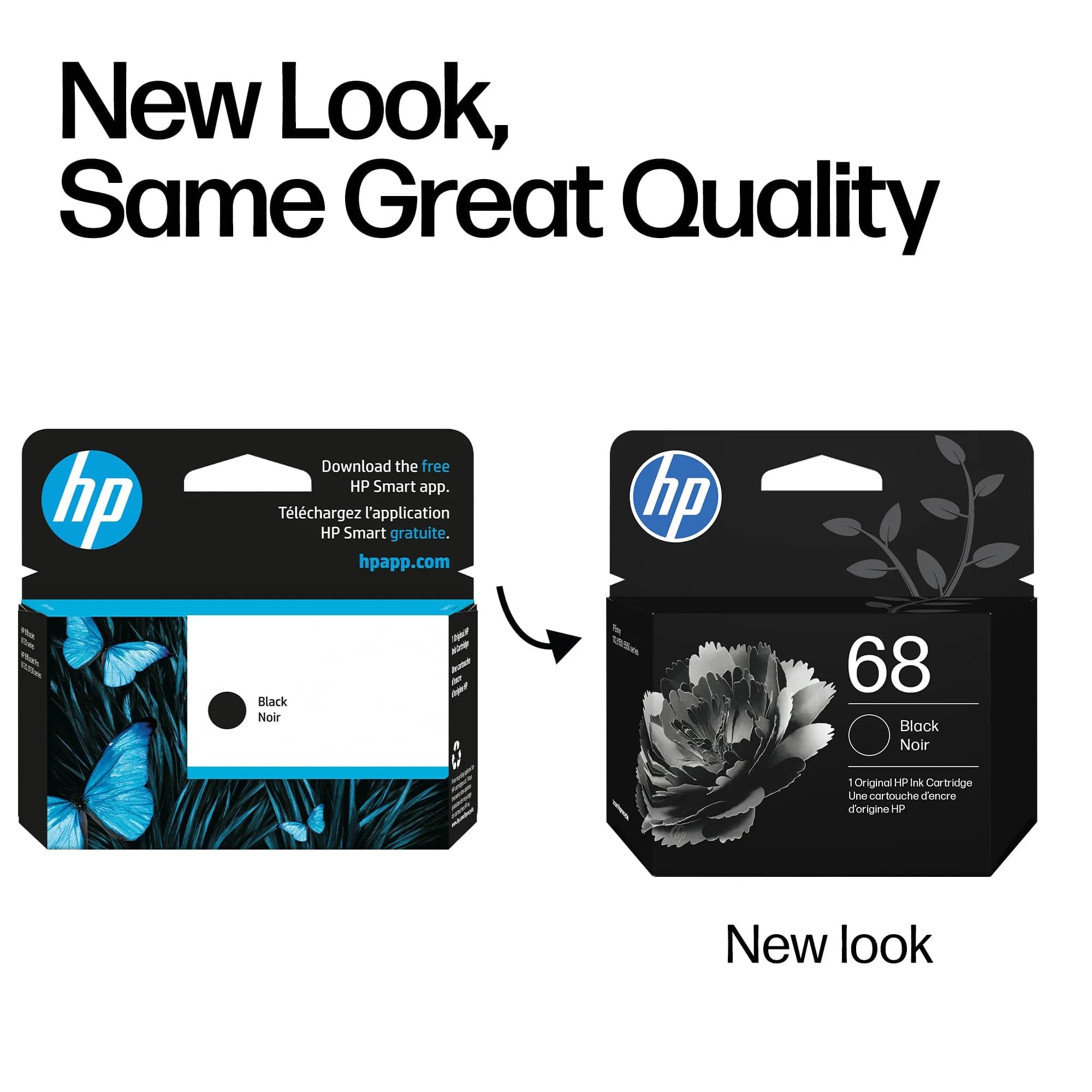 HP 68 Black Original Ink Cartridge | 160 Pages Yield | 7FP21TN - view 3