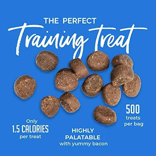Buddy Biscuits Trainers Training Bites Soft & Chewy Dog Treats, Bacon, 10 oz. Pack of 2 | Low-Calorie, Natural Bacon Reward thumbnail 5