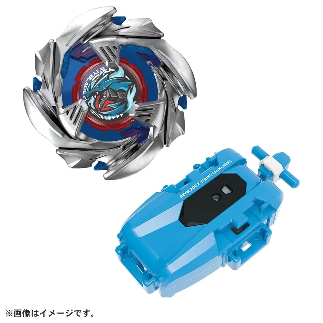 Beyblade X Cobalt Dragoon 2-60C Starter Set with L String Launcher | Age 6+ (170 g / 0.37 lb) - view 4