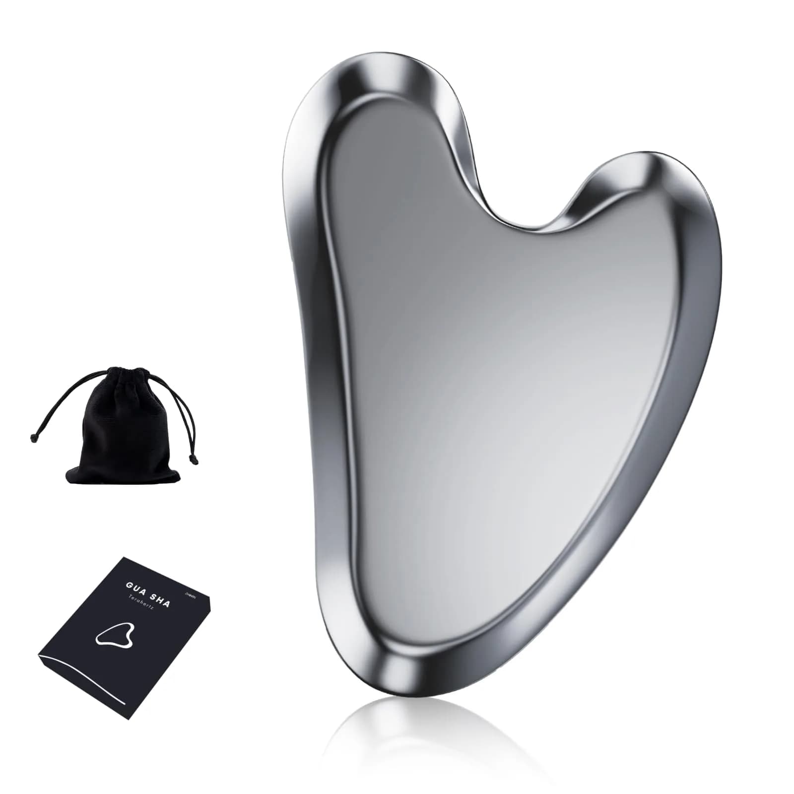 ZminRN Terahertz Gua Sha Facial Tools for Face & Body | Skin Revitalizer & Lymphatic Drainage — 1