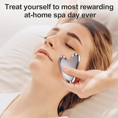 ZminRN Terahertz Gua Sha Facial Tools for Face & Body | Skin Revitalizer & Lymphatic Drainage thumbnail 7
