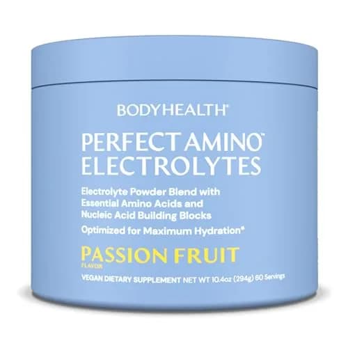 BodyHealth PerfectAmino Electrolytes Powder No Sugar | Hydration & Muscle Recovery for Adults thumbnail 1