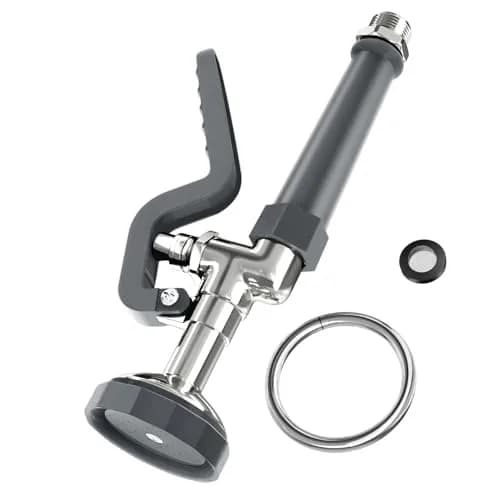 BESTJEEF Pre Rinse Spray Valve for Dishwash | Commercial High Pressure Kitchen Sprayer (70-120 chars) thumbnail 1