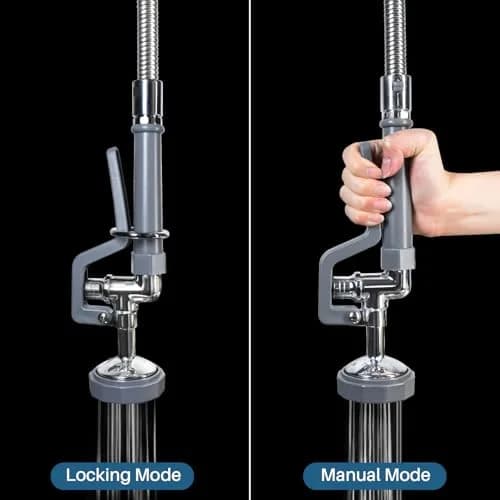 BESTJEEF Pre Rinse Spray Valve for Dishwash | Commercial High Pressure Kitchen Sprayer (70-120 chars) thumbnail 3