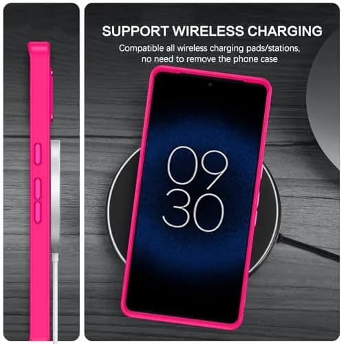 BENTOBEN Hot Pink Translucent Matte Case for Google Pixel 7 6.4" | Magsafe Compatible Slim Shockproof thumbnail 9
