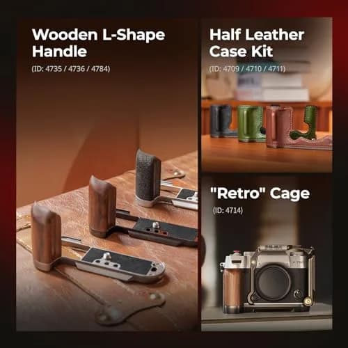 SMALLRIG X-T50 Handgrip Silicone L-Shape Handle for FUJIFILM X-T50 Camera | Arca Quick Release & Shutter Button thumbnail 6