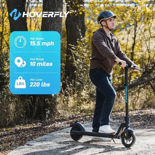 Hoverfly Electric Scooter for Adults, 8.5" Tire, 10 Miles & 15.5Mph | UL2272 Certified thumbnail 3