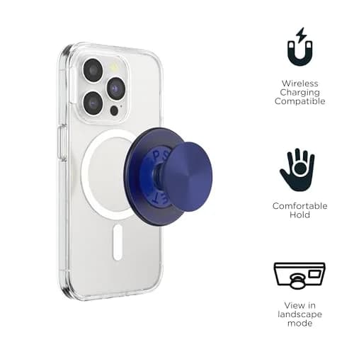 PopSockets Phone Grip for MagSafe Basic Naval | Magnetic Magnetic Holder & Stand thumbnail 3