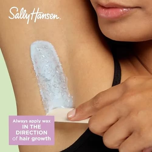 Sally Hansen Microwavable Wax Starter Kit for Body, Legs, Underarms & Bikini | Removes Hair from Root (166g / 5.9 Oz) thumbnail 2