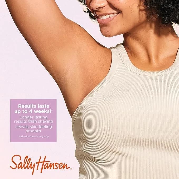 Sally Hansen Microwavable Wax Starter Kit for Body, Legs, Underarms & Bikini | Removes Hair from Root (166g / 5.9 Oz) thumbnail 3