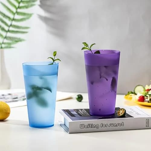 KOXIN-KARLU Unbreakable 32oz Plastic Tumblers | BPA-Free, Reusable, Dishwasher & Microwave Safe thumbnail 6
