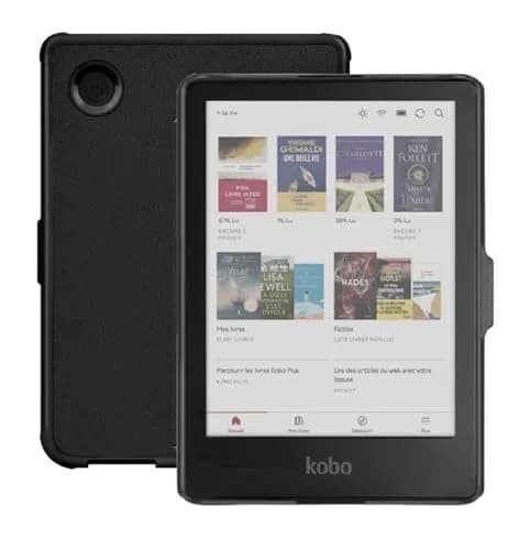 Stianiiie Premium PU Leather Cover for Kobo Clara 6" | Smart Sleep/Wake Slim Case thumbnail 1