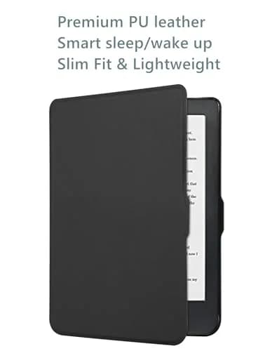 Stianiiie Premium PU Leather Cover for Kobo Clara 6" | Smart Sleep/Wake Slim Case thumbnail 2