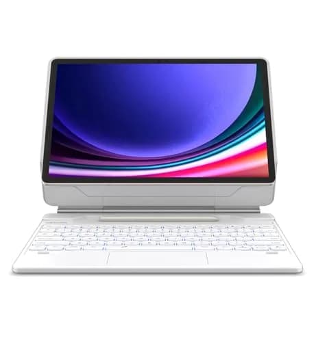 Dexnor Bluetooth Keyboard for Samsung Galaxy Tab S10+ Plus/S9+ Plus/S9 FE+/S7 FE | 12.4 Inch | Long Battery Life & Backlit thumbnail 1