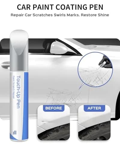 PARTS4EV Polar White Touch Up Paint 12ml (0.41 Fl Oz) | Exact Match for Mercedes-Benz Scratches & Chips thumbnail 2
