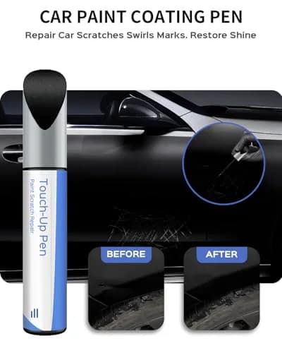PARTS4EV Black/Jet Black Touch Up Paint Pen 0.41 Fl Oz (12ml) | Exact Match for Mercedes-Benz Chips & Nicks thumbnail 2