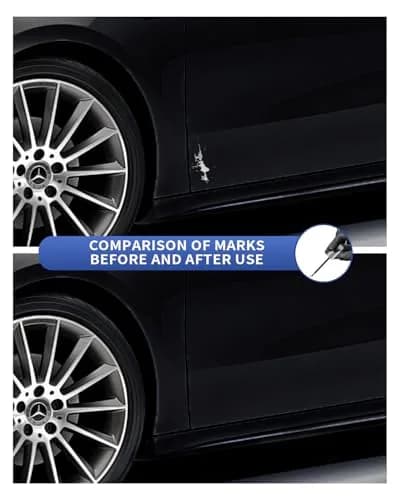 PARTS4EV Obsidian Black Metallic Touch Up Paint 12ml (0.41 Fl Oz) | Exact Match for Mercedes-Benz Chips & Nicks thumbnail 4