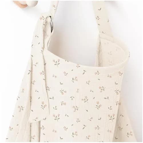 MairMore 100% Muslin Cotton Nursing Cover with Arch Neckline, 102cm x 71cm (40" x 28") | Breathable & Privacy for New Moms thumbnail 1