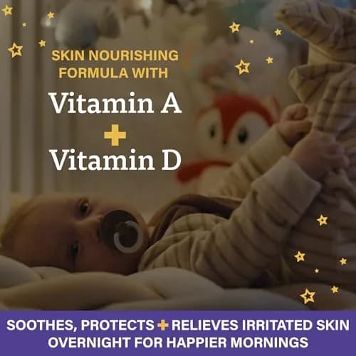 A+D Overnight Healing Diaper Rash Ointment, 3.6 Oz | Vitamin Enriched Skin Barrier Support thumbnail 2