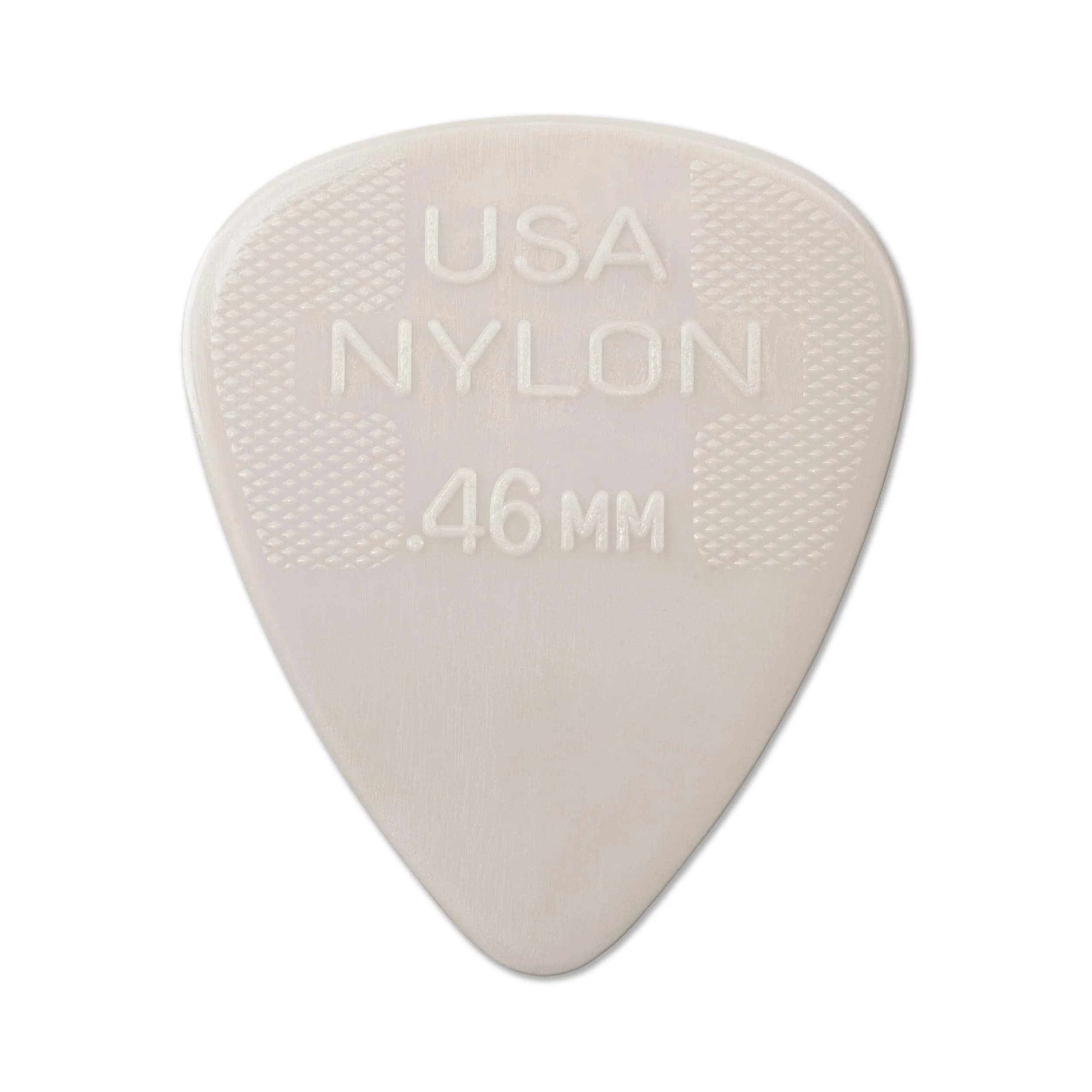 Jim Dunlop Nylon Standard Pick .46MM - 24 Pack | Thin Gauge for Beginner Guitarists - main product image