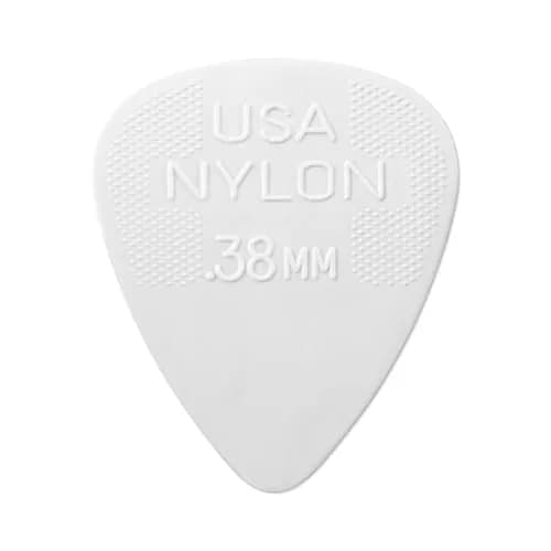 Jim Dunlop Nylon Standard Pick .38MM - 24 Pack | Thin Gauge for Precision Playing thumbnail 1