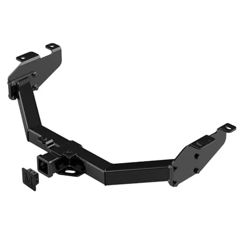HD Ridez 2 Inch Trailer Hitch Receiver for Chevrolet/GMC | Class 3, Carbon Steel, Black thumbnail 1
