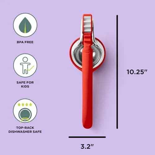 Chef'n FreshForce Lemon Squeezer Citrus Juicer 10.25 Inch | Dual-Gear Power for Maximum Juice thumbnail 2
